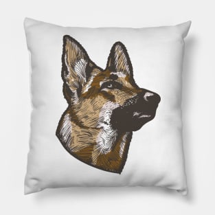 German Shepherd Pillow