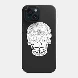 You Color Sugar Skull Phone Case