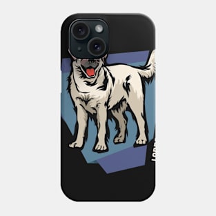 Labrador Dog in abstract Phone Case