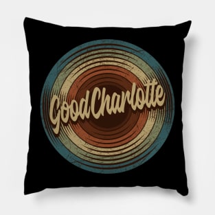 Good Charlotte Vintage Vinyl Pillow