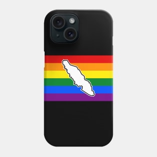 Vancouver Island BC - Rainbow Pride Flag - LGBTQ+ Love - Vancouver Island Phone Case