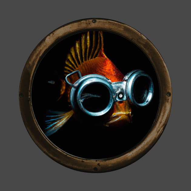 Steam punk fish by Turtlewerx inc