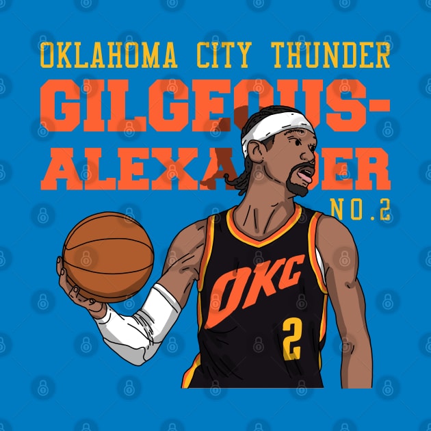 Shai Gilgeous-Alexander Comic Style by mia_me