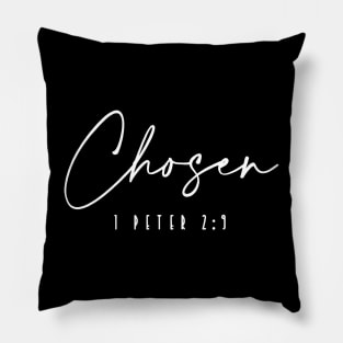 Chosen Bible Christian Bible Verse Religious 2 Pillow