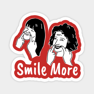 SMILE MORE Broad City Magnet