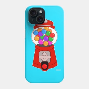 Fun Gumball Machine Cartoon Art Phone Case