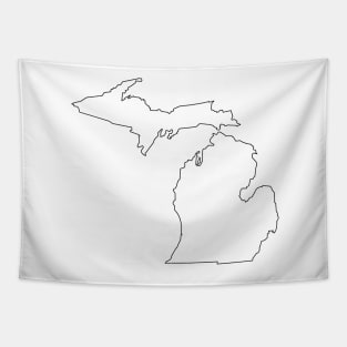 Michigan in White Tapestry