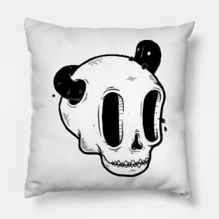 SKULL AND WORM - MICKEY CARTOON Pillow