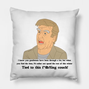 The Thing Gary&#39;s Outburst black text Pillow