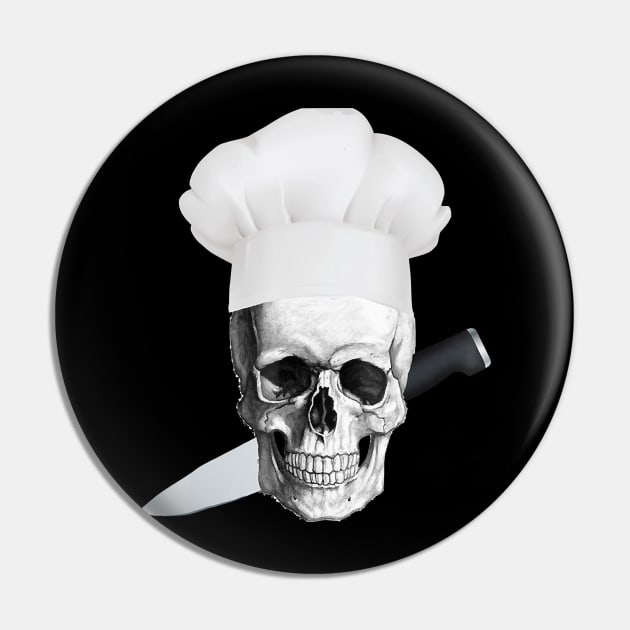 Culinary BBQ Chef hat Pin by HarrisonShanen