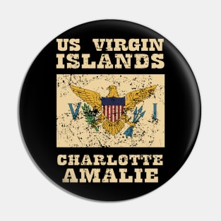 Flag of US Virgin Islands Pin