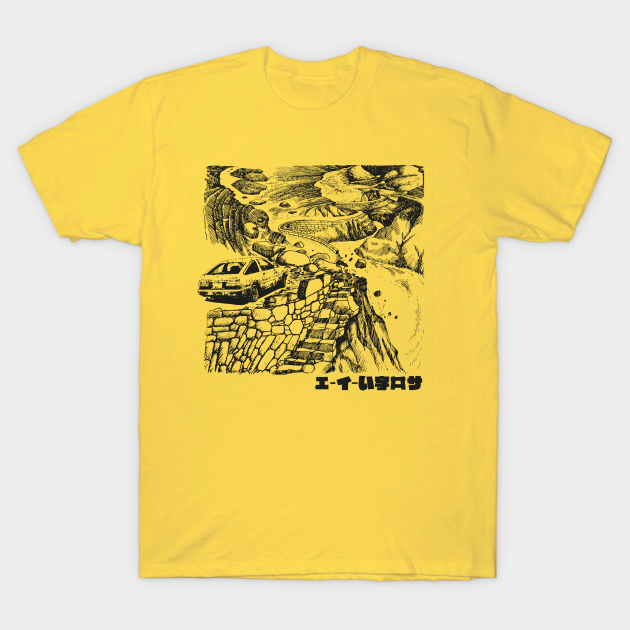 TYT AE86 - Initial D - T-Shirt | TeePublic