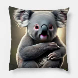 Cute Baby Koala Sitting Pillow