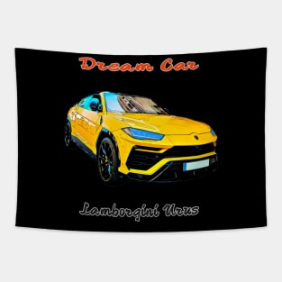 Lamborgini Urus Dream Car Tapestry