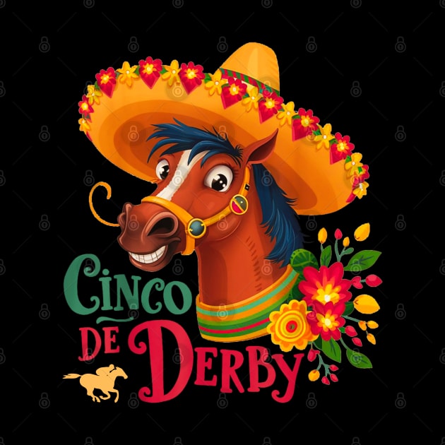 Cinco de derby horse by Todayshop