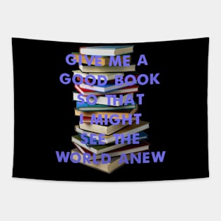 A Good Book Tapestry