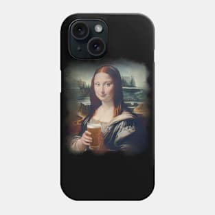 Mona Lisa Cheers Phone Case