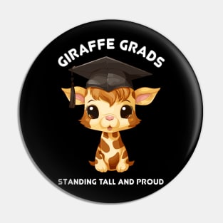 Giraffe Grads Pin