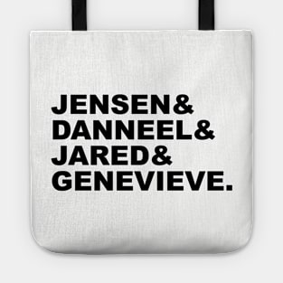 Padackles Name Tee (Black) Tote