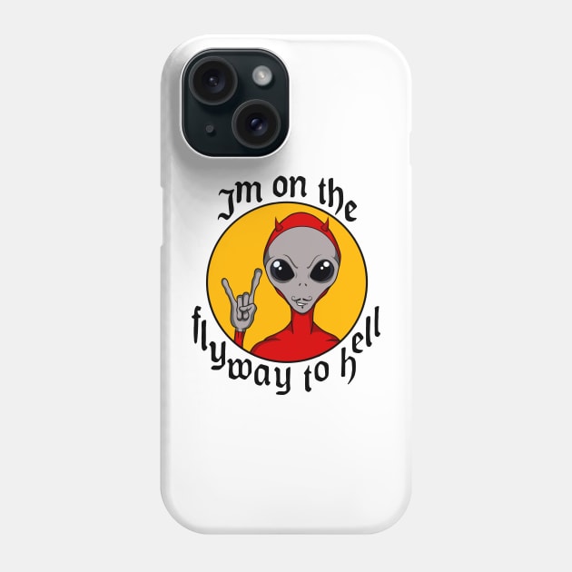 Alien Satan Phone Case by StevieTee’s