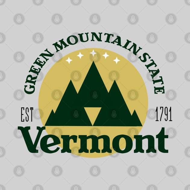 Vermont, The Green Mountain State by TaliDe