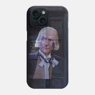 The 1st Doctor and His Tardis Phone Case