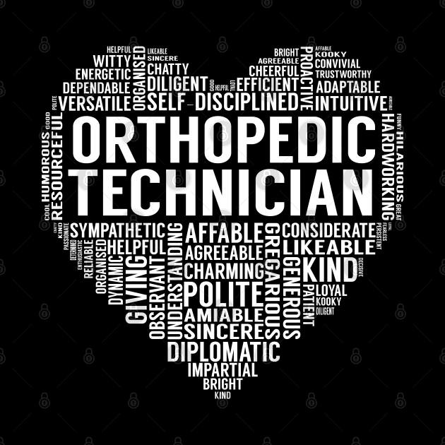 Orthopedic Technician Heart by LotusTee