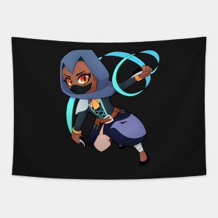 Chibi Rashida Tapestry