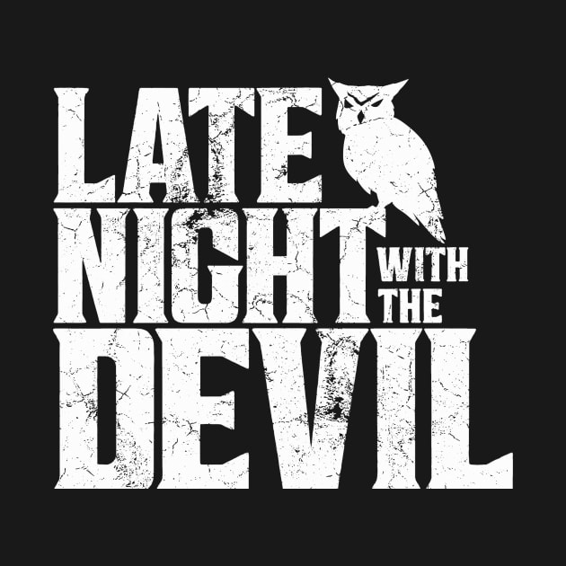 Late Night With The Devil - White by DugMcFug