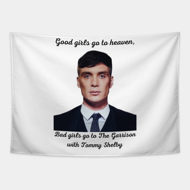 Tommy Shelby Tapestry by Muse Designs