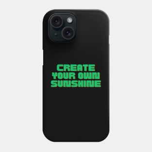 Create Your Own Sunshine Phone Case