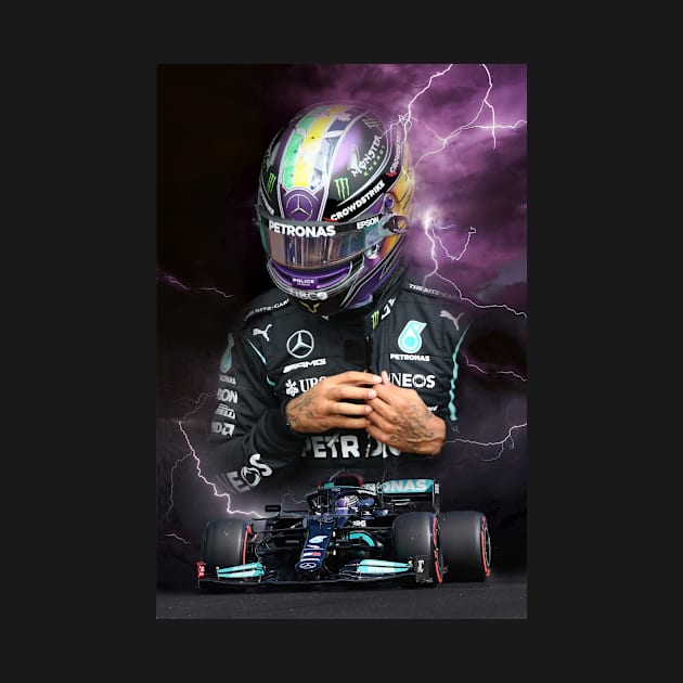 A Man Like Thunder - Lewis Hamilton by DeVerviers