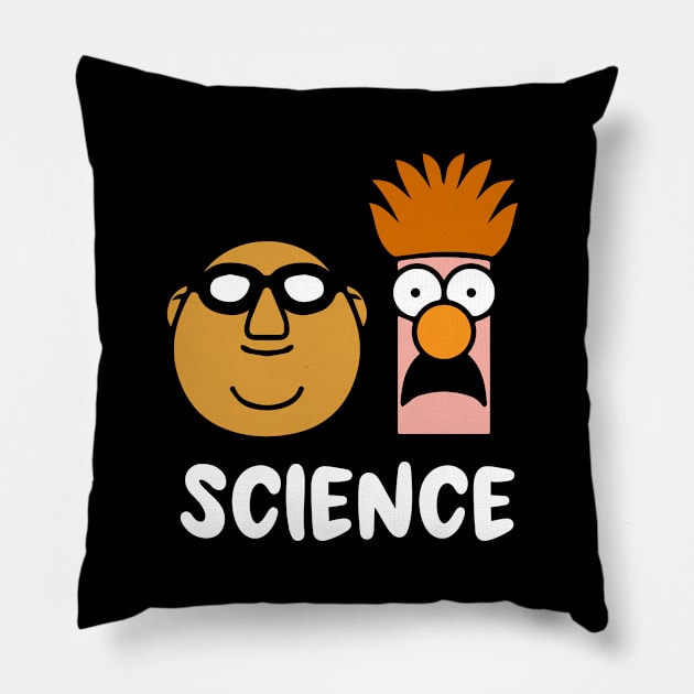 Science - Bunsen And Beaker Pillow by thriftjd