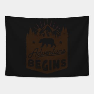 Adventure Begins Tapestry