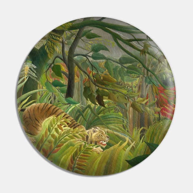 Henri Rousseau Tiger in a Tropical Storm (Surprised!) Pin by SybaDesign