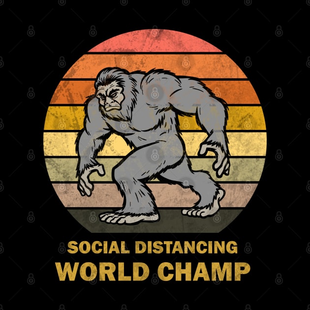 Bigfoot Social Distancing World Champ by valentinahramov