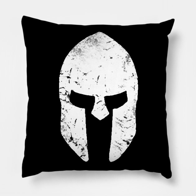 Spartan Helmet Pillow by Scar