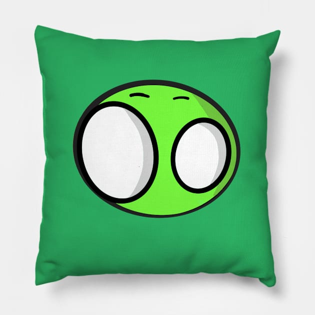 Green Ghost Mug and cup Pillow by GreenGhost24