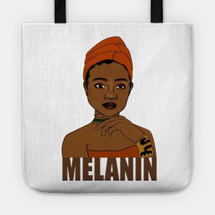 Melanin Queen Black Pride Art Tote