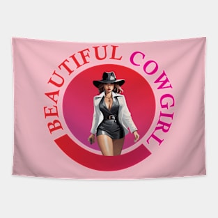 beautiful cowgirl Tapestry