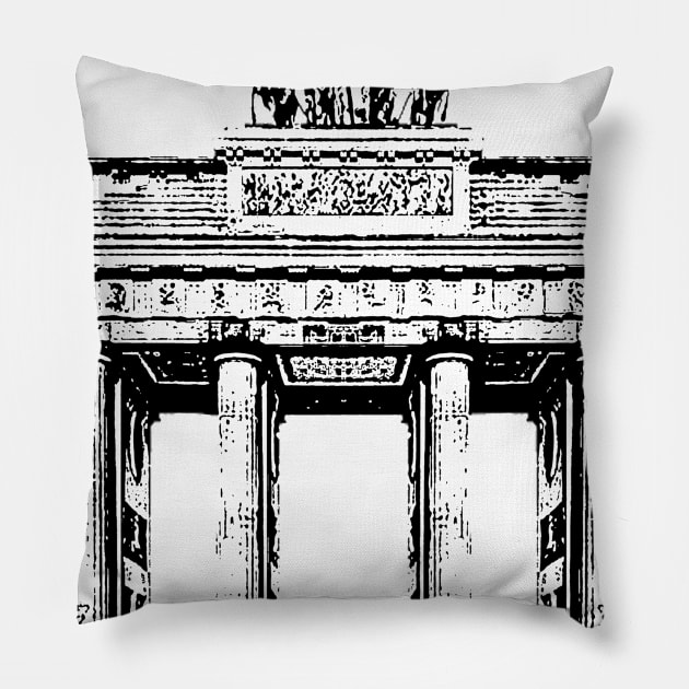 Berlin Pillow by TravelTs