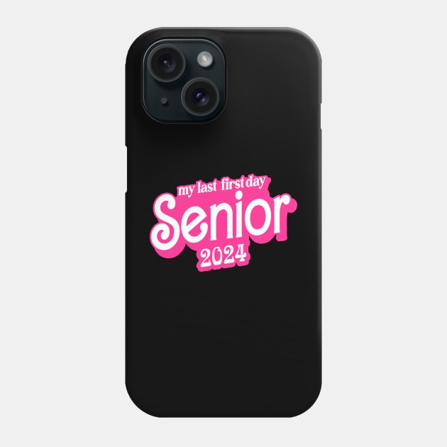 Last First Day Class of 2024 Funny Seniors 2024 Phone Case by KsuAnn