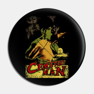 Cemetery Graphic Picture Movie Pin