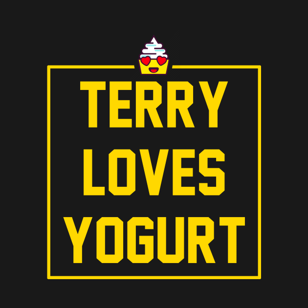 Terry Loves Yogurt by Printnation