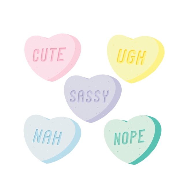 Mood Swings Candy Heart by Kangkorniks