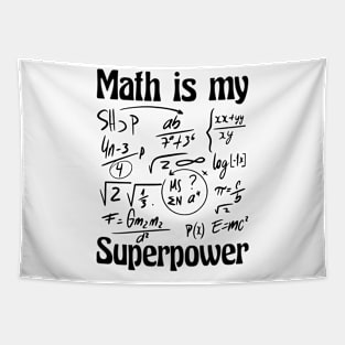 Superpower in Numbers Tapestry