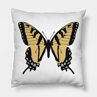 Tiger swallowtail butterfly Pillow