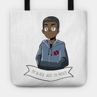 Black Lives Matter Male Cartoon Tote