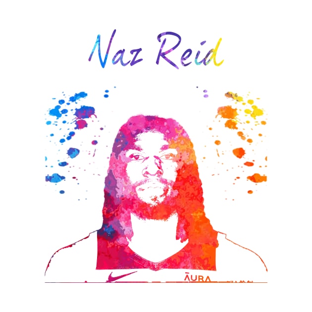 Naz Reid by Moreno Art