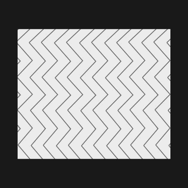 Abstract zigzag - black and gray. by kerens